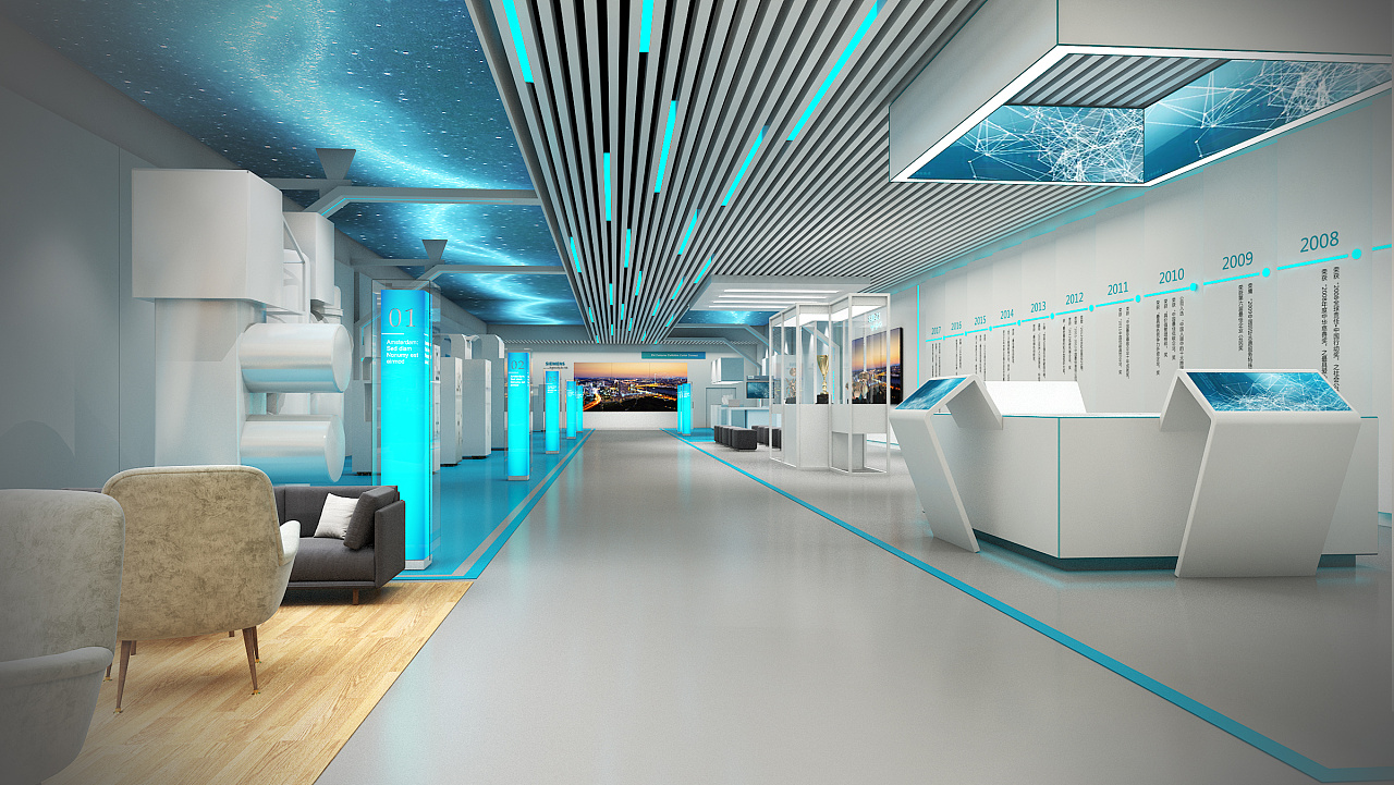 展廳設(shè)計(jì) ， 展廳 ， 鑫時(shí)空